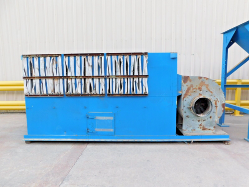 AAF #B, dust arrestor size 3-7 dust collector, 10 HP, 1710 RPM, 107" x 36" hopper - Image 2