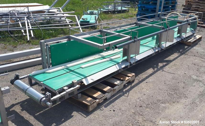 Poultry Defeathering System, automatic eject doors, flipper gate system, 44" batch drum, 46" tall Stand, 5 HP - Image 4