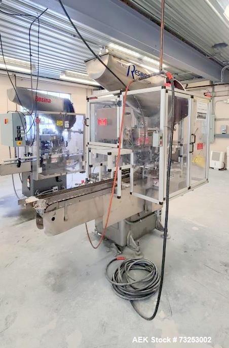 Resina #NRS-30, Automatic Single Head Chuck Capper, 20-60 CPM, 13-120 mm Capacity size, 6" outside dimension - Image 3