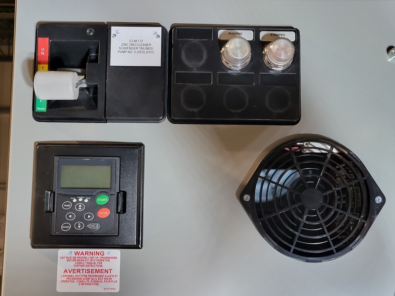3 HP Eaton, SVX002A1-5A4N1, vari-frequency drive, 600 Volts, 3 phase, like new - Image 3