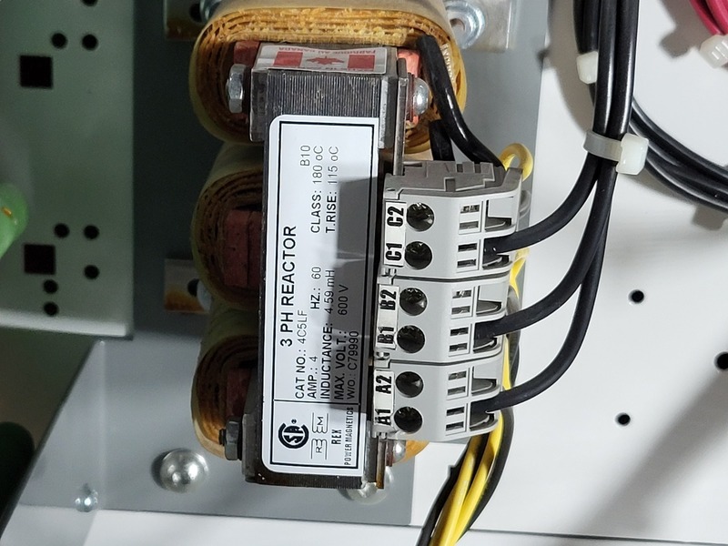 3 HP Eaton, SVX002A1-5A4N1, vari-frequency drive, 600 Volts, 3 phase, like new - Image 10