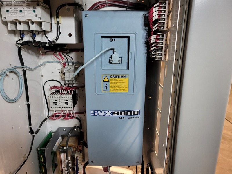 15 HP Eaton, SVX010A1-5A4N1, vari-frequency drive, 600 Volts, 3 phase, like new - Image 4