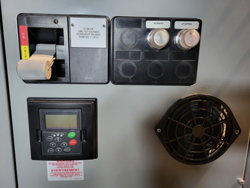 15 HP Eaton, SVX010A1-5A4N1, vari-frequency drive, 600 Volts, 3 phase, like new - Image 6