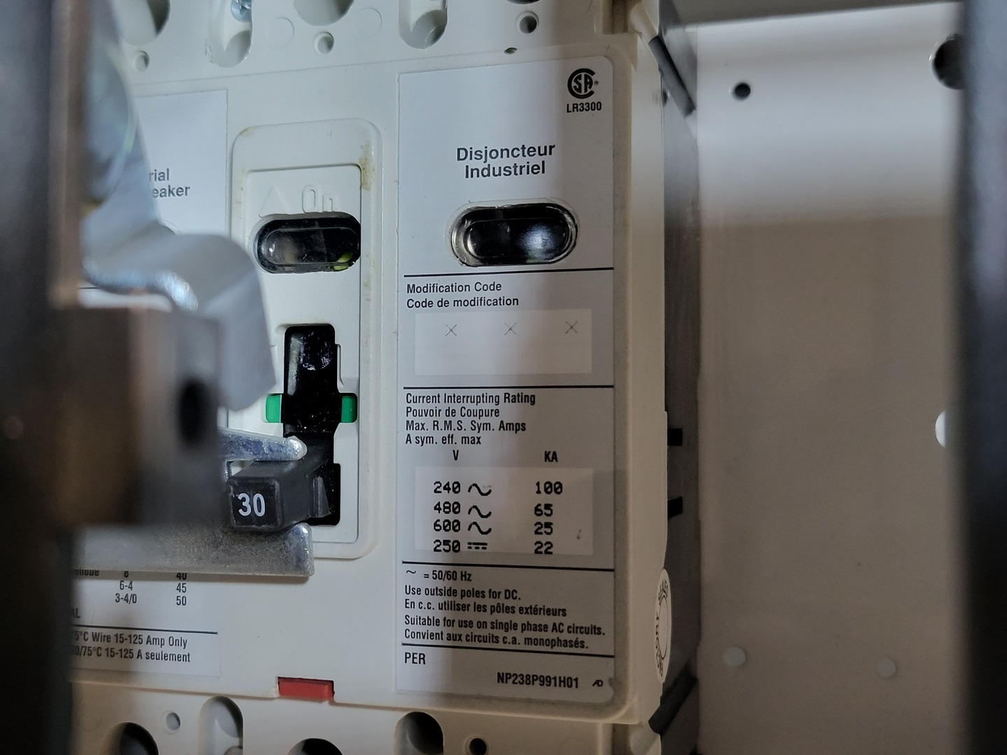 15 HP Eaton, SVX010A1-5A4N1, vari-frequency drive, 600 Volts, 3 phase, like new - Image 8
