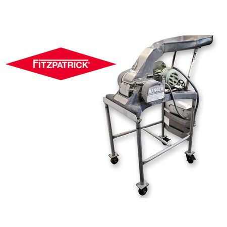 Fitzpatrick #D, Stainless Steel comminutor, 6" chamber w/ 10.5" diameter rotor, 5 HP - Image 1