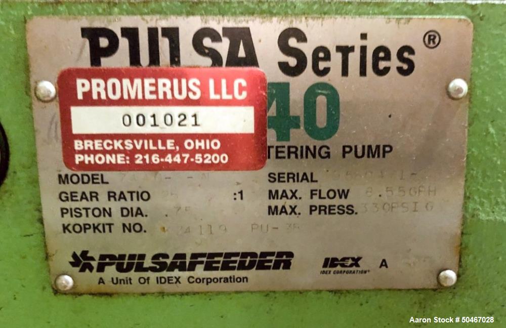 PulsaFeeder #7440-S-AE, Diaphragm Metering Pump, 8.55 GPH @ 330 psi, 5 HP, 230/460 V - Image 8