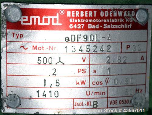 Leybold-Heraeus #DK5, Oil Seal Vacuum Pump, Rotary Piston, 25" mm Inlet, 38 mm Outlet, 1.5 kW, 1410 RPM, 500 V - Image 6