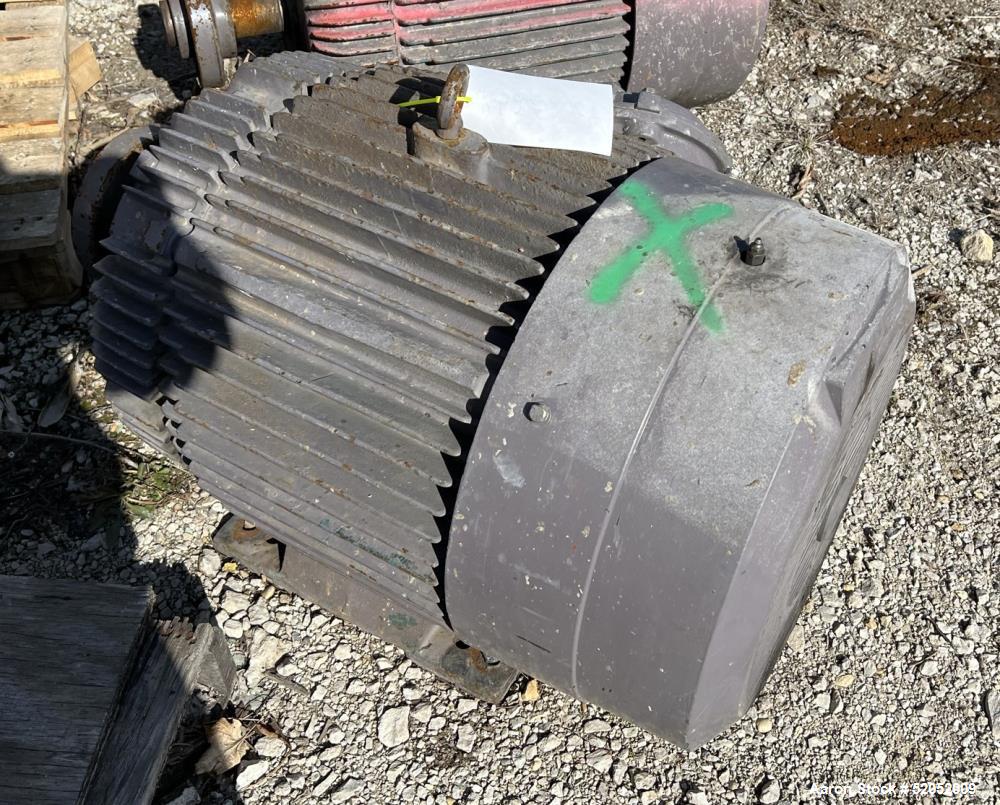 650 cfm, Nash #CL-703/4, Carbon Steel liquid ring vacuum pump, 4" inlet, 3" outlet, 75 HP, 1185 RPM, 230/460 - Image 8