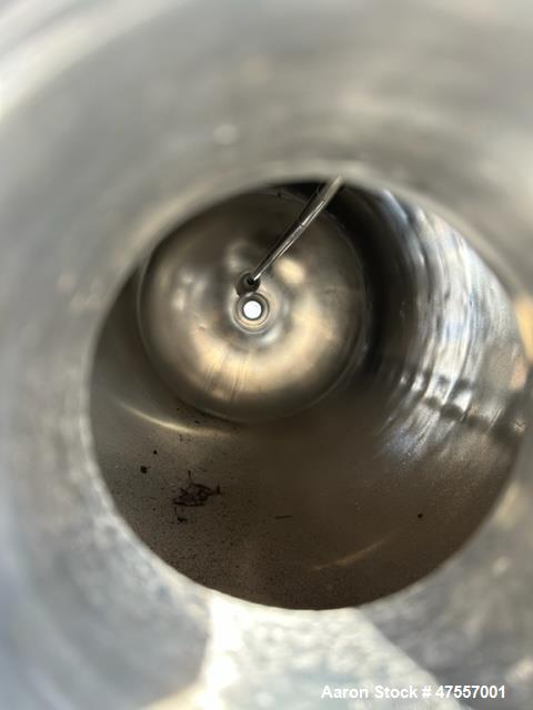 49.7 gallon Brighton Corp., Stainless Steel vertical reactor, 20" diameter x 36" straight side, 25/FV psi @ - Image 7