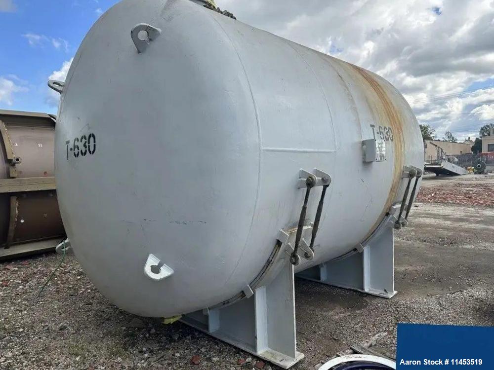 6000 gallon Pfaudler, Glass Lined Chemstore Receiver Tank, Horizontal, 87 psi/FV @ 392 F, 2011 - Image 2