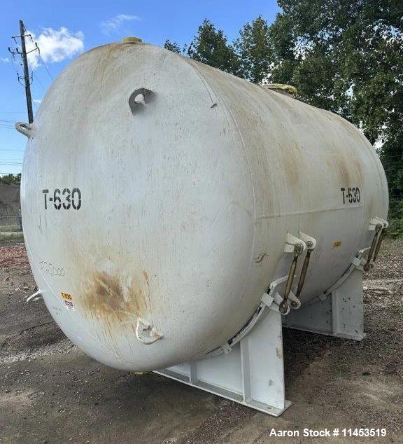 6000 gallon Pfaudler, Glass Lined Chemstore Receiver Tank, Horizontal, 87 psi/FV @ 392 F, 2011 - Image 5