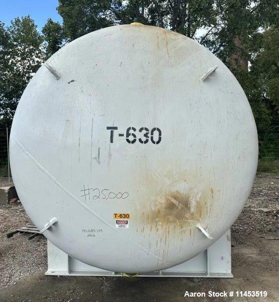 6000 gallon Pfaudler, Glass Lined Chemstore Receiver Tank, Horizontal, 87 psi/FV @ 392 F, 2011 - Image 6