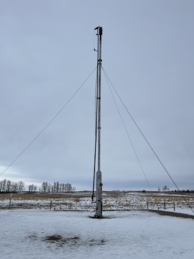 16" x 50' Sparrow Electric Co. Guyed Flare Stack - Image 4