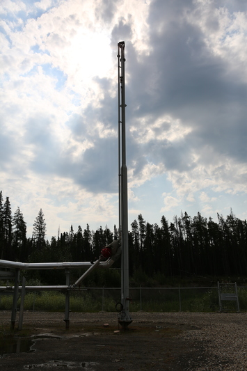 8" x 52' TORNADO COMBUSTION TECHNOLOGIES Self Supported Flare Stack - Image 3