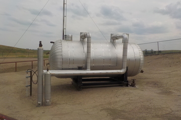 42" x 8' Flare Knockout Drum, 345 PSI, 11.5 bbl - Image 5
