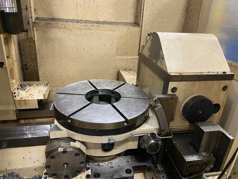 Mitsubishi #ST40, CNC gear shaper, electronic guide, 20.5" table diameter, 3.2 module, 1999 - Image 2