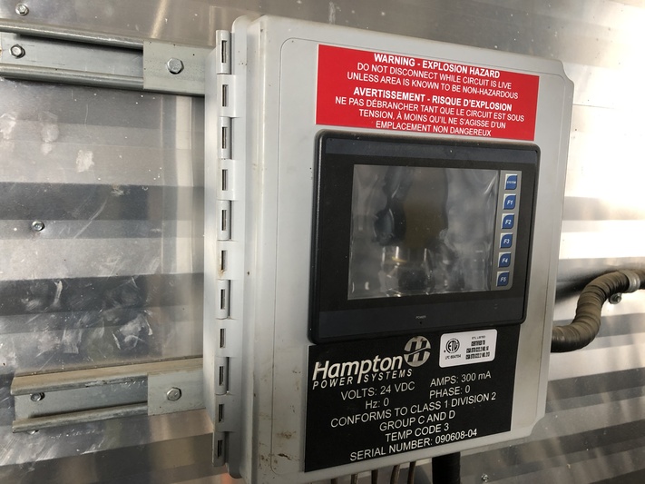 25 HP TamRotor #E6G, screw compressor, Marathon Electric E207 engine, 2-stage, 2006 - Image 7