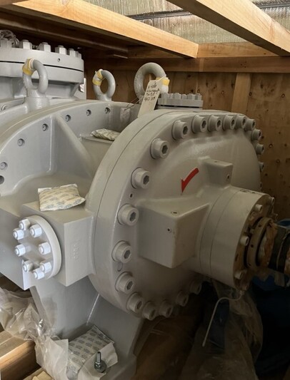 400 HP Mycom #400SUD-HE, screw compressor, 2019 - Image 2