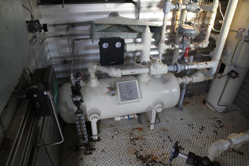 60 HP Sullair #PDH12L, screw compressor, Arrow VRG-830 NG engine, 2003 - Image 3