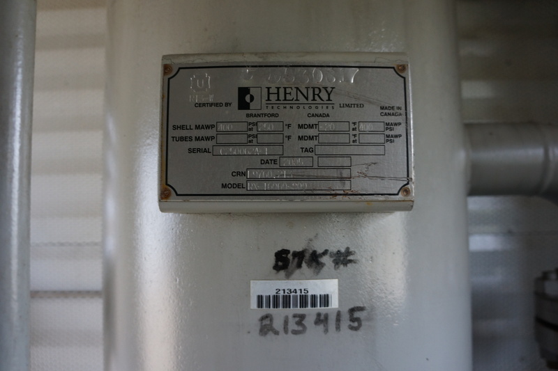 95 HP Frick #XJF151N, screw compressor, Caterpillar G3304NA NG engine, 2005 - Image 10