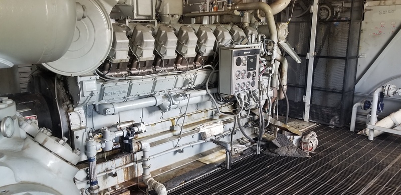 1085 HP Geminis #FE650D/4, reciprocating compressor, 3-stage, Caterpillar 3516 NG engine, 1998 - Image 2