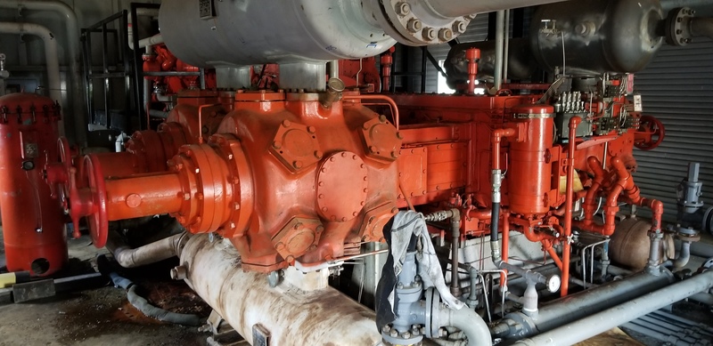 1200 HP Superior #270000, reciprocating compressor, 3-stage, White Superior 12G.825 NG engine, 1992 - Image 3