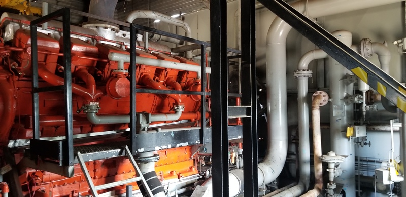 1200 HP Superior #270000, reciprocating compressor, 3-stage, White Superior 12G.825 NG engine, 1992 - Image 5