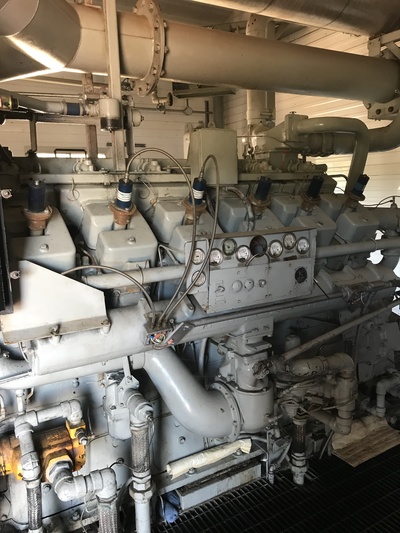 1215 HP Ariel #JGE/4, reciprocating compressor, 3-stage, Waukesha L5790GL NG engine, 1992 - Image 6