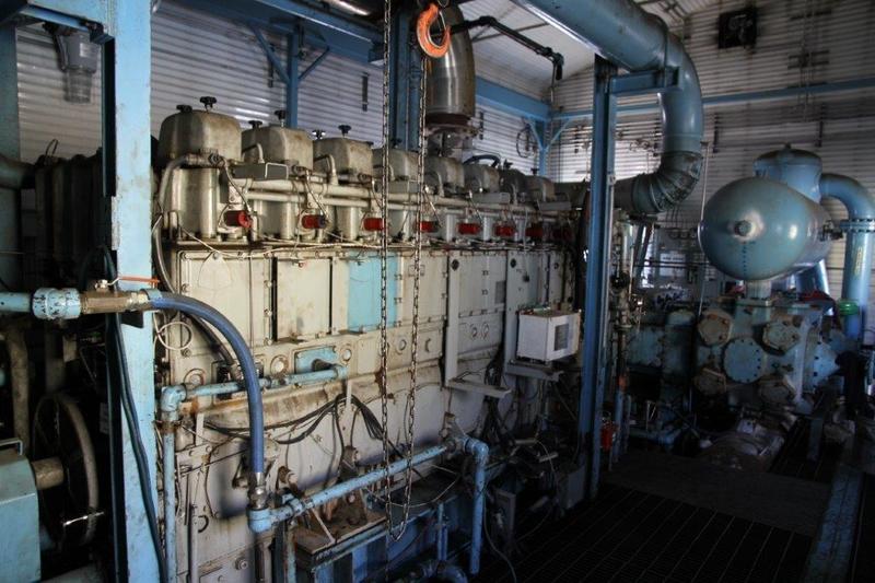 1600 HP Superior #MH-64, reciprocating compressor, 3-stage, Superior 2408G engine - Image 3
