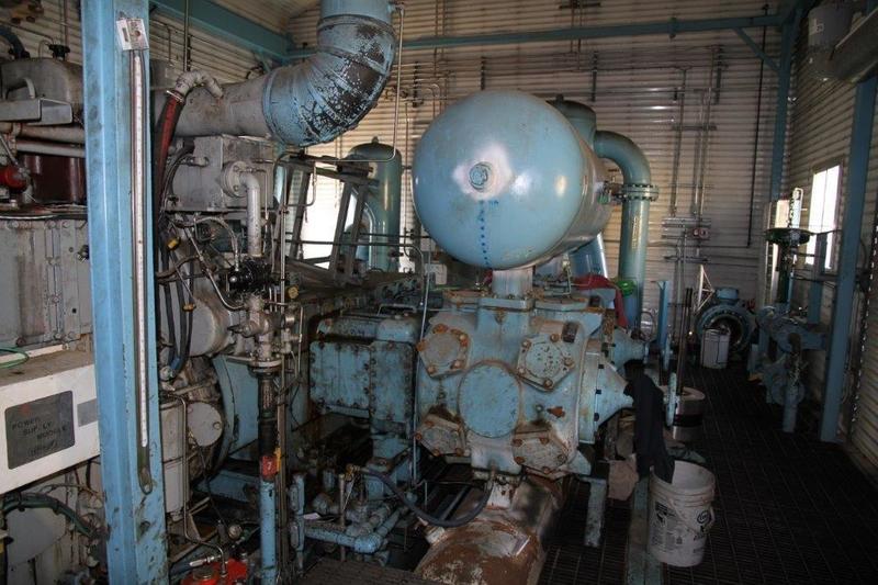 1600 HP Superior #MH-64, reciprocating compressor, 3-stage, Superior 2408G engine - Image 5