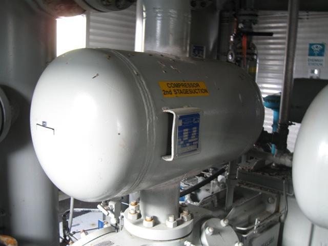 600 HP Knox Western #4445, reciprocating compressor, 2-stage, Caterplillar G3512TA NG engine, 1996 - Image 9