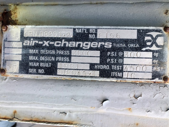 650 HP Superior Product #MW-62, reciprocating compressor, Superior 6G-825 NG engine, 1981 - Image 6