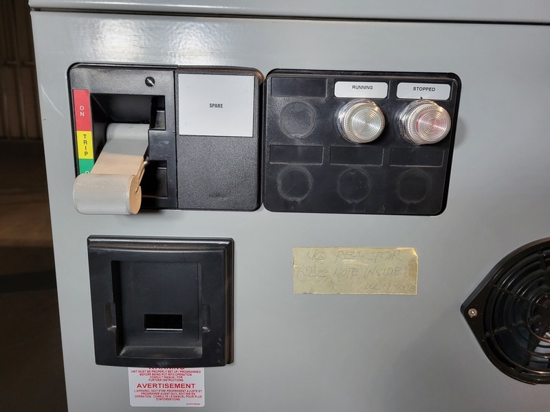 3 HP Eaton, SVX030A1-5A4N1, variable frequency drive, 600 Volts, like new - Image 9