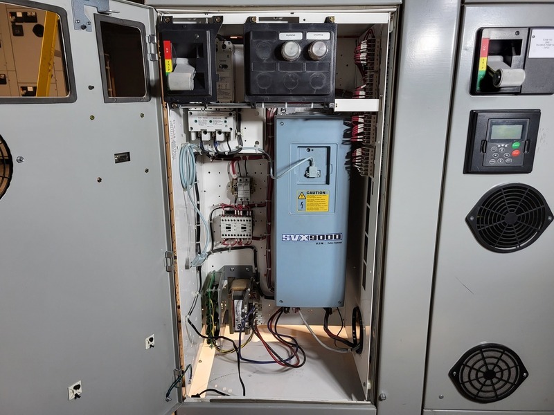 15 HP Eaton, SVX010A1-5A4N1, variable frequency drive, 600 Volts, 18 amps, like new - Image 5