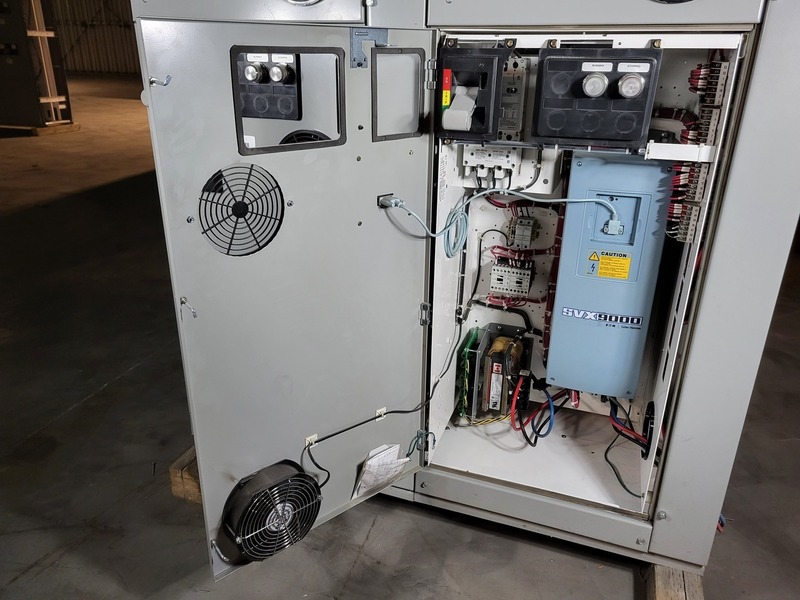 20 HP Eaton, SVX015A1-5A4N1, variable frequency drive, 600 Volts, like new - Image 1