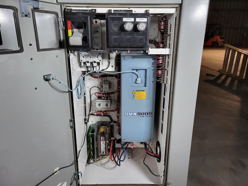 20 HP Eaton, SVX015A1-5A4N1, variable frequency drive, 600 Volts, like new - Image 5