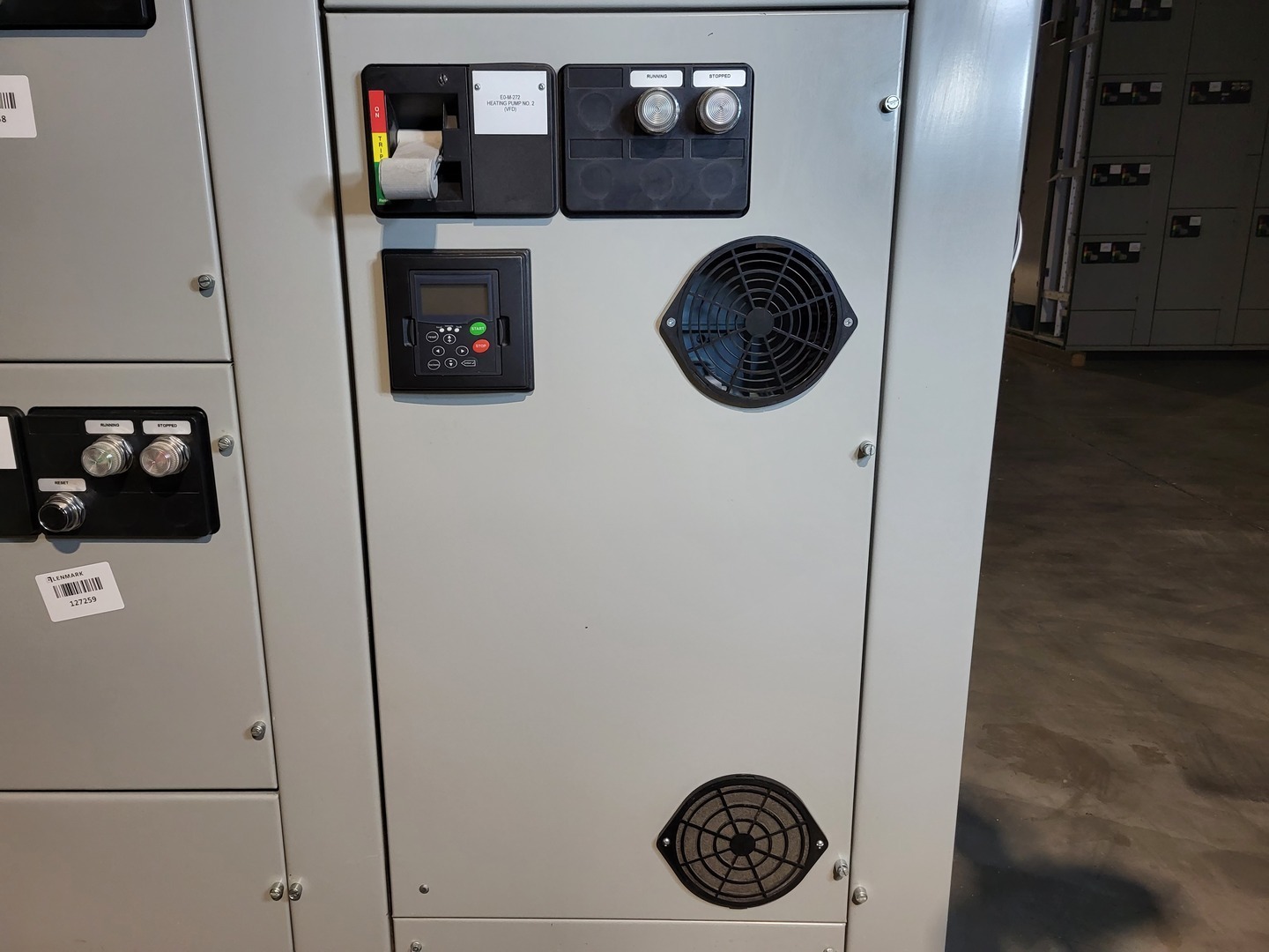 20 HP Eaton Cutler-Hammer, SVX015A1-5A4N1, VFD, 600 Volts, 22 amps, like new - Image 3