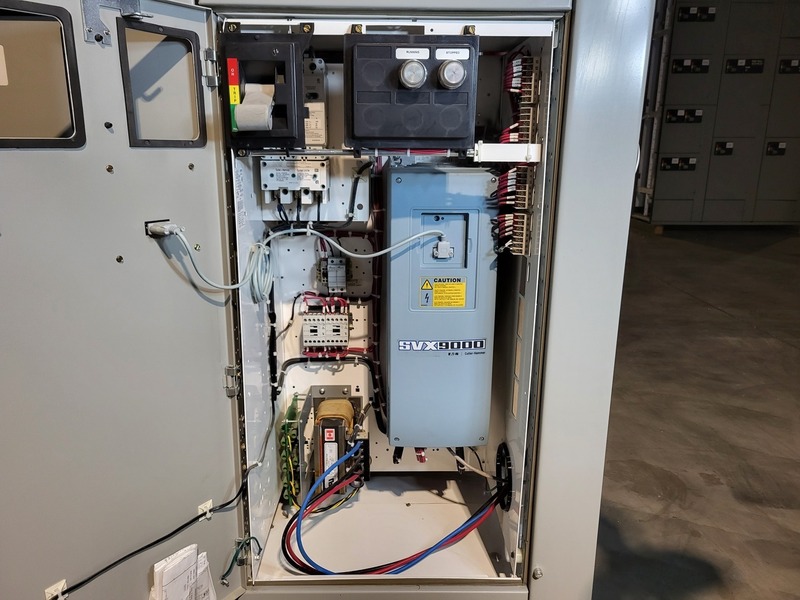 20 HP Eaton Cutler-Hammer, SVX015A1-5A4N1, VFD, 600 Volts, 22 amps, like new - Image 5