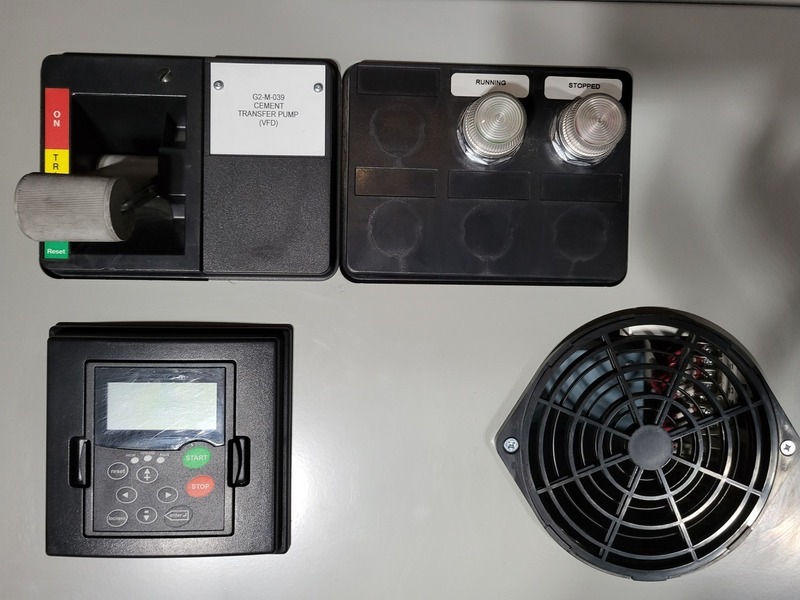 7.5 HP Eaton, SVX005A1-5A4N1, variable frequency drive, 600 Volts, 10 amps, like new - Image 4