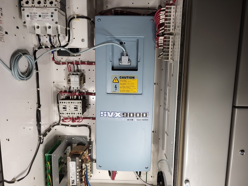 7.5 HP Eaton, SVX005A1-5A4N1, variable frequency drive, 600 Volts, 10 amps, like new - Image 8