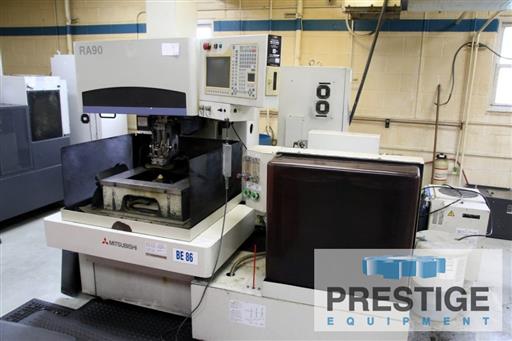 Mitsubishi #RA90, wire type Electrical Discharge Machine, 12.6" x 9.8" x 6.49"travels, 33.8" x 29.9" x - Image 1