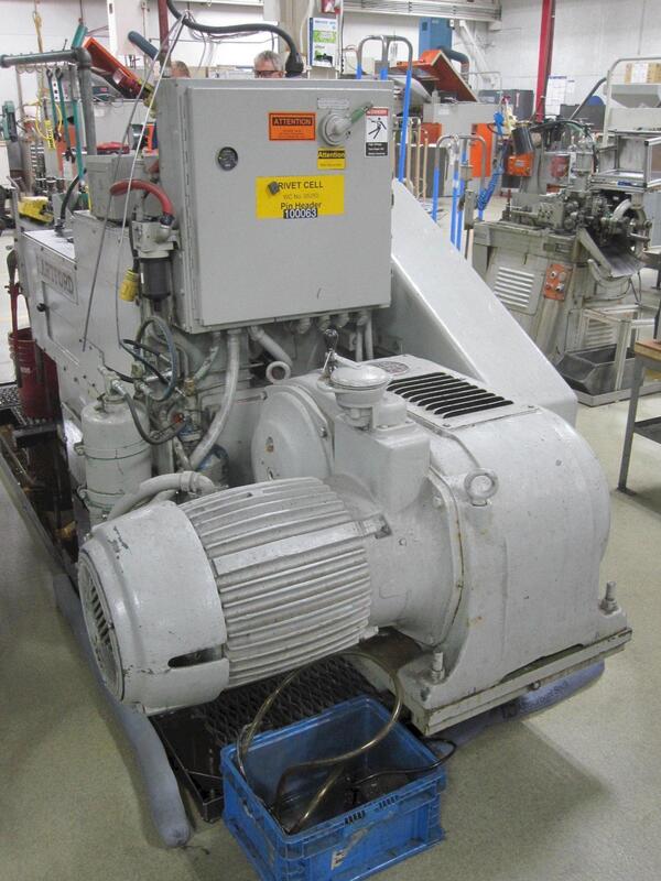 3/16" x 3" Hartford #3-500, high speed long stroke single die cold header, 500 PPM, 15 HP - Image 3