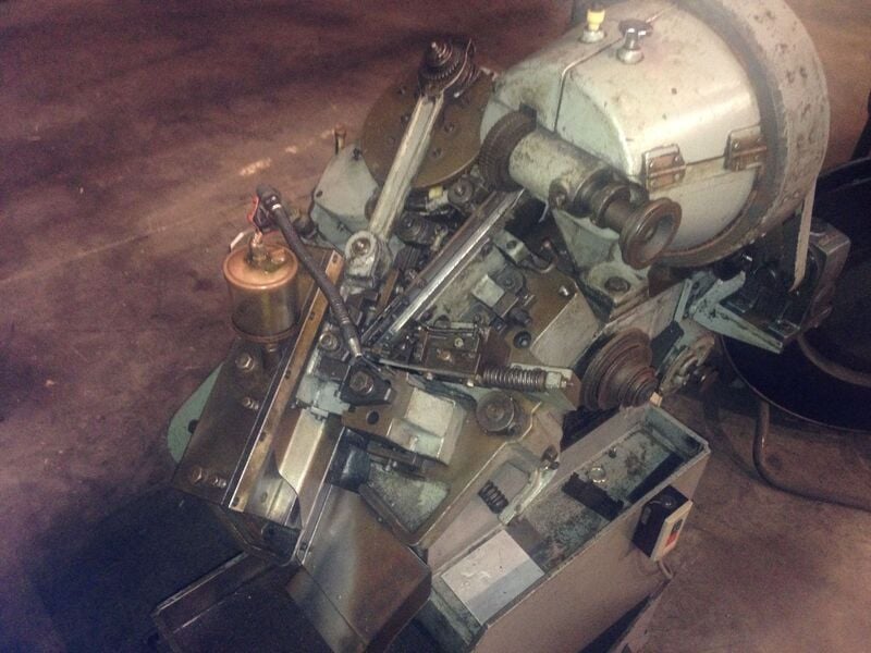 1/8" Kyoei #SR-0, high speed micro thread rolling machine, 2 HP, 500 PPM, Rotovane hopper, 1980 - Image 1