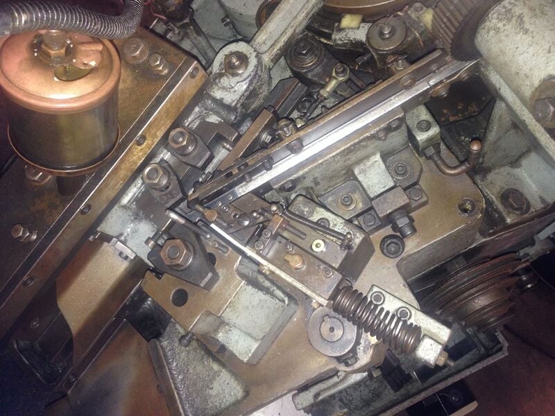 1/8" Kyoei #SR-0, high speed micro thread rolling machine, 2 HP, 500 PPM, Rotovane hopper, 1980 - Image 2