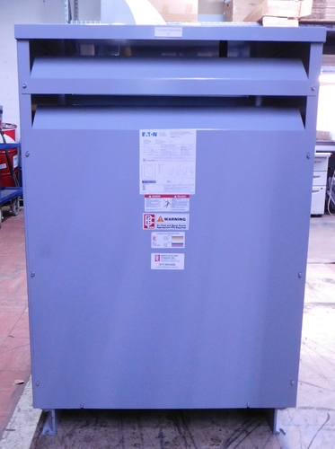 112.5 KVA 480 Delta Primary, 240 Delta/120 Secondary, Eaton DT-3 transformer, class AA, 1 yr warranty - Image 8