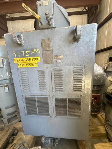 1500 HP 1785 RPM Louis Allis, Frame 7310V30ES, weather protected enclosure type 1, Slv, 4160 Volts - Image 1