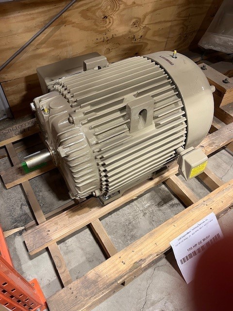100 HP 3600 RPM General Electric, Frame 405TS, 460 Volts - Image 2
