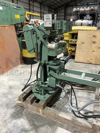 3/16" Blue Valley #72, elliptical head shear & flanger, 120" diameter, vari-speed contol - Image 2