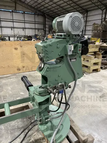 3/16" Blue Valley #72, elliptical head shear & flanger, 120" diameter, vari-speed contol - Image 5