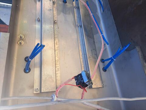 double head pneumatic piston filler machine #g2wgd, 110 V., 50-500ml fill range - Image 4